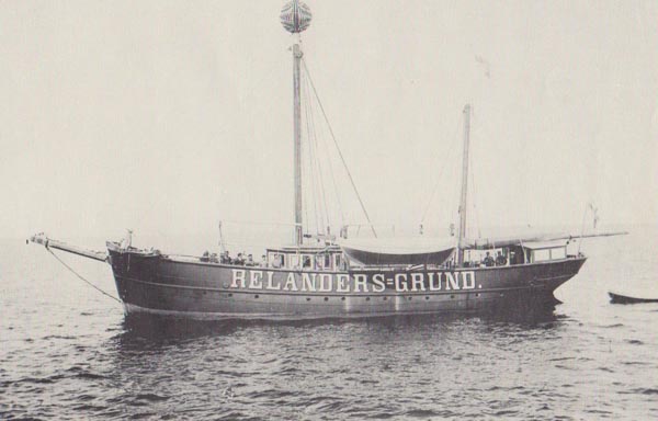 Плавучий маяк Relandersgrund, 1890 год